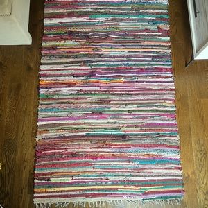 Handwoven 42” x 66” Multicolor Area Rug